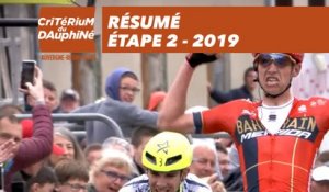 Résumé - Étape 2 - Critérium du Dauphiné 2019