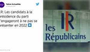 Les candidats à la présidence de LR s'engageront à ne pas se présenter en 2022