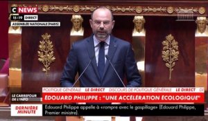 Edouard Philippe : «Ces 12 prochains mois seront ceux de l’accélération écologique»