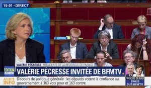 Valérie Pécresse sur le discours d'Edouard Philippe: "Pour moi, c'est plus un discours de politique minimale"