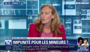 Justice des mineurs: Nicole Belloubet défend la mise en place d'un seuil d'irresponsabilité