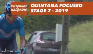 Quintana Focused - Étape 7 / Stage 7 - Critérium du Dauphiné 2019