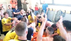 Football : la folie s'empare du vestiaire de Saint-Nabord après la qualification en finale de la coupe des Vosges