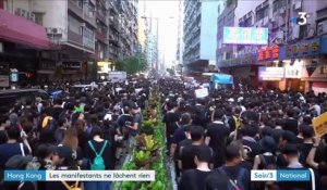 Hong Kong : les manifestants maintiennent la pression