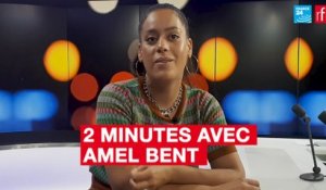 Deux minutes avec Amel Bent