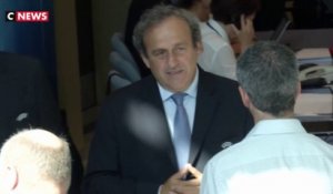 Michel Platini placé en garde à vue