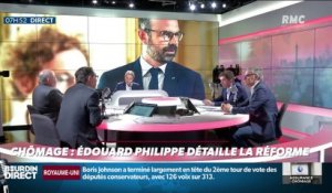 Brunet & Neumann : Chômage, Edouard Philippe détaille la réforme - 19/06