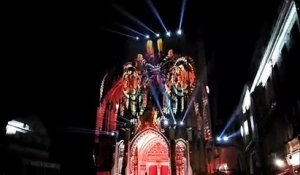 Constellations : découvrez le nouveau mapping sur la cathédrale de Metz
