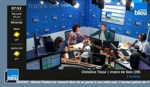 Christine Téqui, maire de Seix, invitée de France Bleu Occitanie