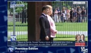 Angela Merkel prise de tremblements en pleine cérémonie officielle