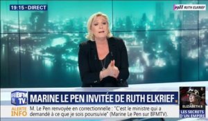 Privatisation d'ADP: non conviée à une réunion sur le sujet, Marine Le Pen dénonce "un vieux fonctionnement sectaire"