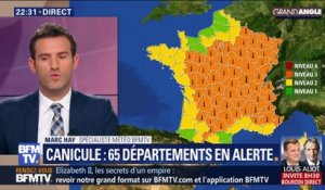 Canicule: 65 départements en alerte