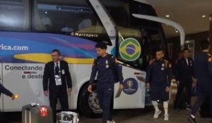 Copa America - Le Brésil est arrivé à son hôtel à Porto Alegre