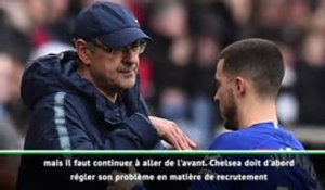 Chelsea - Desailly minimise les départs de Sarri et Hazard