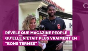 Khloé Kardashian n'était "pas en bons termes" avec Tristan Tho...