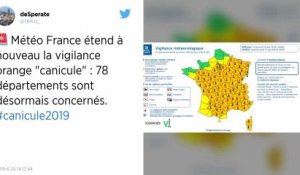 La canicule gagne du terrain, 78 départements en vigilance orange