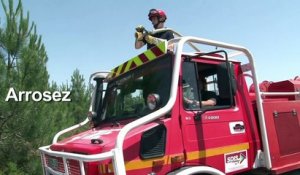 Canicule : les pompiers de Gironde se tiennent prêts