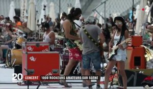 Un concert hors normes avec 1 000 rockeurs aura lieu samedi au Stade de France