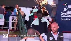 Migrants : la capitaine du Sea-Watch a été interpellée à Lampedusa