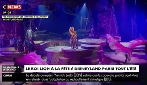 Les premières images du spectacle du Roi Lion lancé hier soir à Disneyland Paris pour inaugurer la saison de l'été