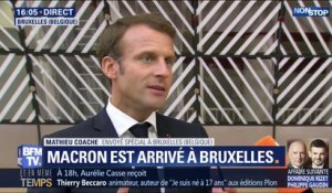Conseil européen: Emmanuel Macron tient à ce qu'il puisse en sortir avec "la nouvelle équipe" qui dirigera l'UE