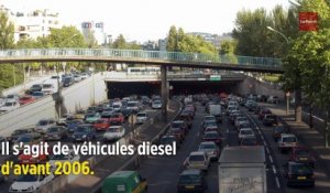 Les vieux diesels désormais interdits à Paris