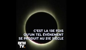  Pendant près de deux heures, les Chiliens ont pu admirer… une éclipse totale du Soleil