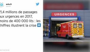 Hôpitaux : 21,4 millions de passages aux urgences en 2017, le nombre de lits sous la barre des 400 000