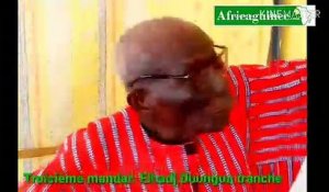 Elhadj Ndoungou Soumah: "ma position sur le troisième mandat"