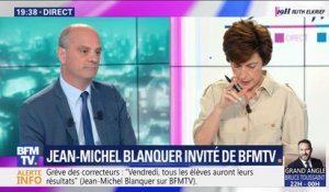 Fuite des sujets du bac: Jean-Michel Blanquer n'aimerait "pas être à la place de ceux qui l'ont fait"