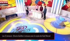 Les Z'amours : Bruno Guillon s'amuse avec le sosie de Kad Merad (vidéo)