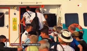Italie : l'éruption du Stromboli fait un mort et plusieurs blessés