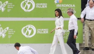 PHOTOS. Letizia d'Espagne mise sur une paire de talons compens...