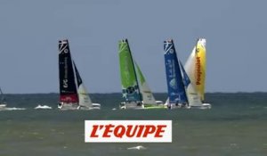 Follin vainqueur du jour, Bellet leader - Voile - Tour