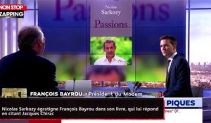 Nicolas Sarkozy égratigne François Bayrou dans son livre, qui lui répond en citant Jacques Chirac (vidéo)