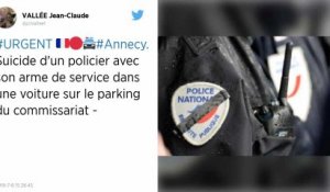 Un policier se suicide à Annecy, le 37e depuis le début de l'année en France