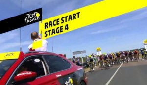 Race Start  - Étape 4 / Stage 4 - Tour de France 2019