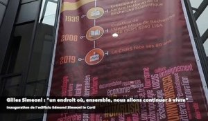 Università : l'edifiziu Edmond Simeoni pour les Sciences Humaines et Sociales