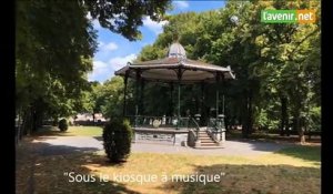 Brassens habite le parc communal de Tournai
