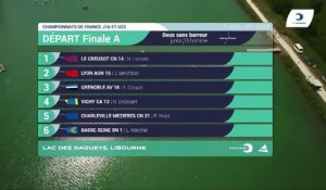 Championnat de France J16 Bateaux longs Libourne 2019 - Finale du deux sans barreur hommes-J16H2-