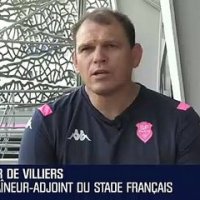 Stade Français : "Avec les nouveaux joueurs, il faut écrire une nouvelle page" estime De Villiers
