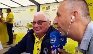 Raymond Poulidor au départ de la 6e étape à Mulhouse