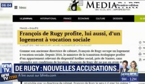 François de Rugy à nouveau mis en cause pour un appartement à "loyer social préférentiel"