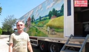 VIDEO. Sud-Vienne : il fait son pain dans un semi-remorque