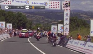 Tour de France 2019 : L'écart se stabilise au sommet de la côte d'Espalion