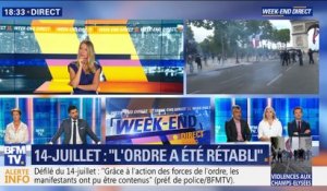 14-juillet: violences sur les Champs-Élysées après le défilé (2/2)