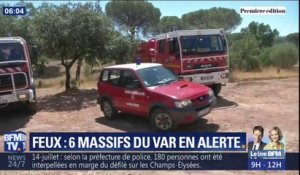 Sécheresse: six massifs placés en alerte rouge pour risque incendie dans le Var
