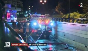 Intempéries : épisode orageux record enregistré en Corse