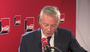 Bruno Le Maire : "Le CETA est plus efficace contre le réchauffement climatique que le 'chacun pour soi'"