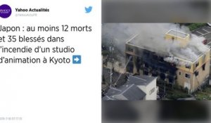 Incendie dans un studio d’animation au Japon : au moins douze morts, un suspect arrêté